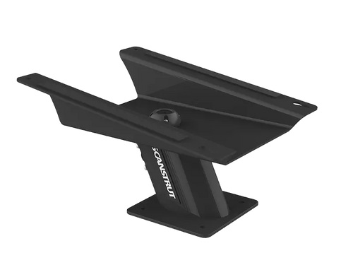 Scanstrut APT-150-SL-01-BLK Aluminium PowerTower Black - 150mm / 6" for Starlink Flat High-Performance