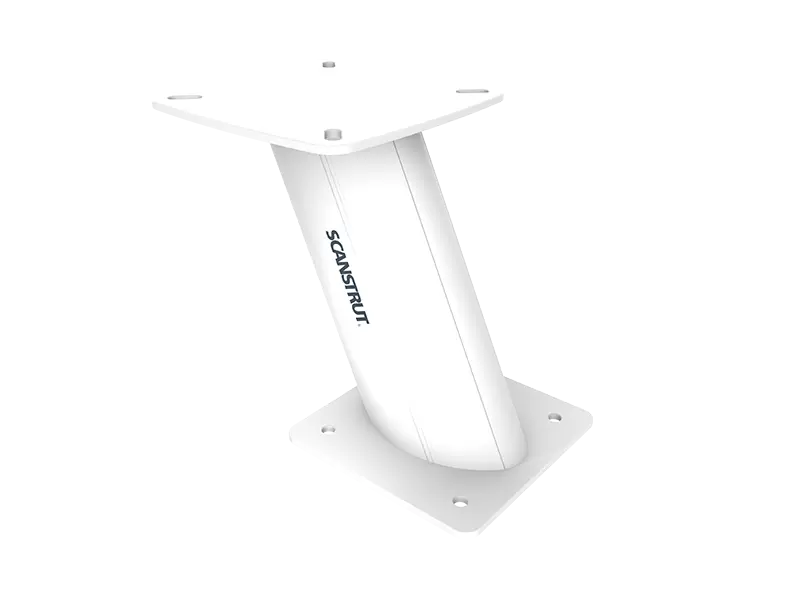 Scanstrut APT-250-02 Aluminium PowerTower aft leaning 250mm / 10" for radomes