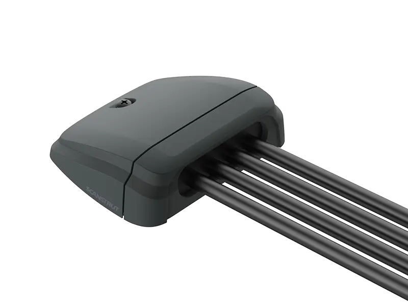 Scanstrut DS-H-MULTI-BLK multi entry horizontal black cable seal for multiple cables with up to 15mm diameter