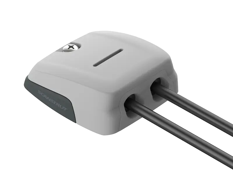 Scanstrut DS-HD10 horizontal grey double cable seal for cables with a 6- 10mm diameter