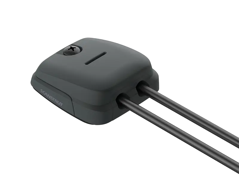 Scanstrut DS-HD6-BLK horizontal black double cable seal for cables with a 5-6mm diameter