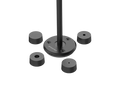 Scanstrut DS-LP-16-BLK low profile black cable seal for cables with a 2- 8mm diameter and connectors up to 16mm diameter - anodised aluminium
