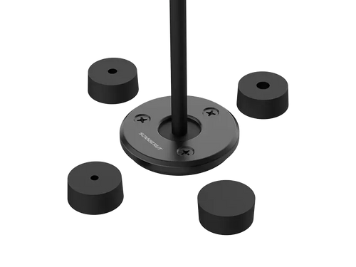Scanstrut DS-LP-21A-BLK low profile black cable seal for cables with a 4- 9mm diameter and connectors up to 21mm diameter - anodised aluminium