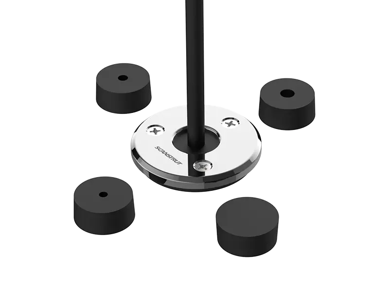 Scanstrut DS-LP-21A-S Low Profile Cable Seal - 316 Stainless Steel