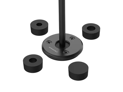 Scanstrut DS-LP-21B-BLK low profile black cable seal for cables with a 9- 14mm diameter and connectors up to 21mm diameter - anodised aluminium