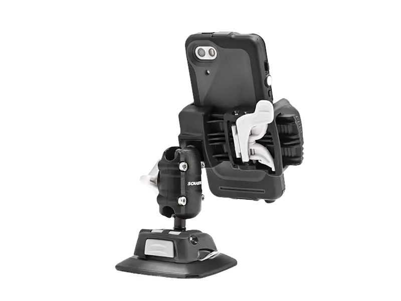 Scanstrut ROKK Mini Phone Mount kite with Self Adhesive Base – RLS-509-404