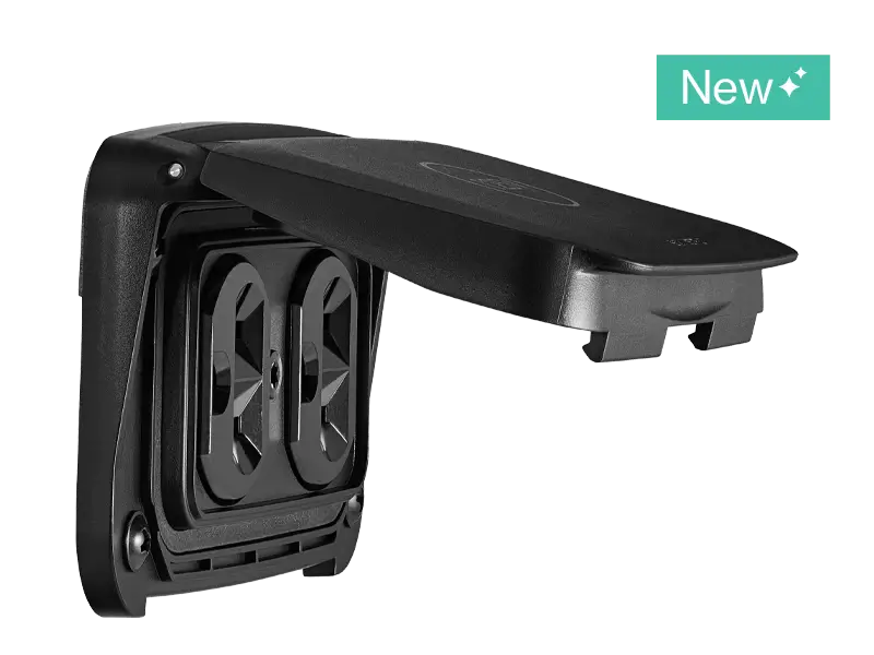 Scanstrut Ventura Series - Dual 125V 20A AC Outlet (USA Only) – SC-V-P1
