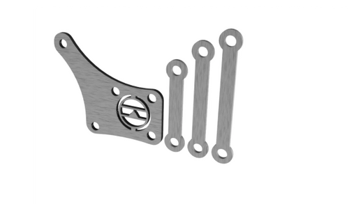 M57N2 turbo actuator relocation bracket BMW e60 e70