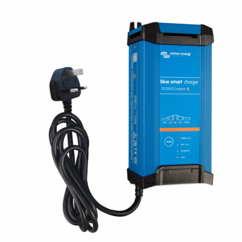 Victron Blue Smart 30A 12V 230V mains battery charger with triple output IP22