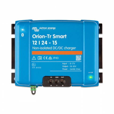 Victron Orion Smart 12V-to-24V 15A (360W) non-isolated DC-DC charger
