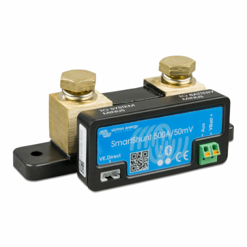 Victron 500A 12V/24V/48V battery monitoring SmartShunt with inbuilt bluetooth